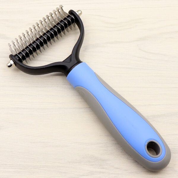 Pet Long-haired Dogknot Comb Double-sided Blade Dog - Image 10