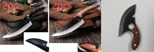 Stainless Steel Chef's Kitchen Knife - Image 5