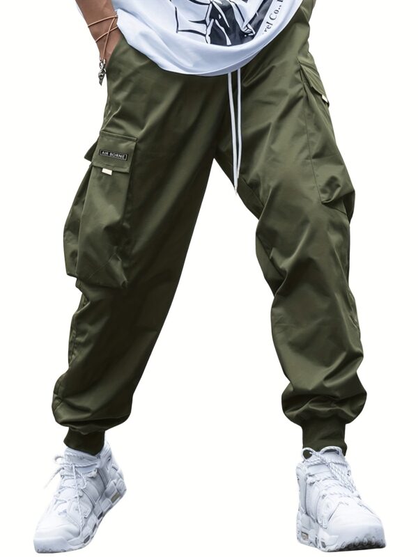 Oversized Cargo Multi-pocket Men's Casual Pants - Image 6