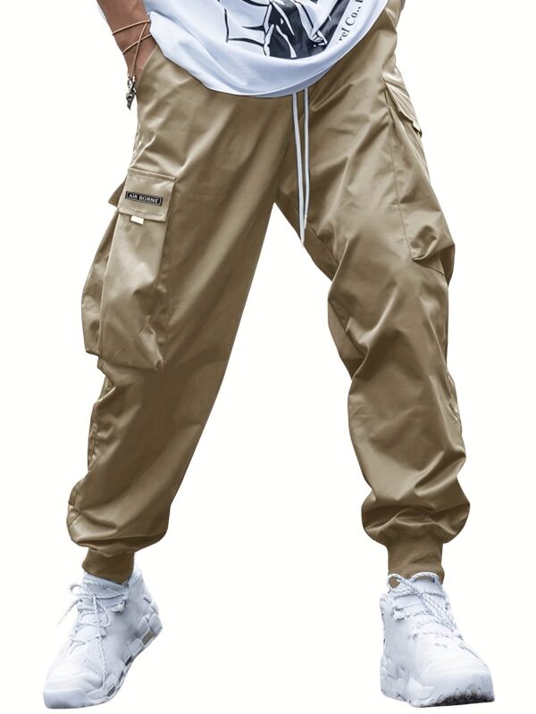 Oversized Cargo Multi-pocket Men's Casual Pants - Image 5